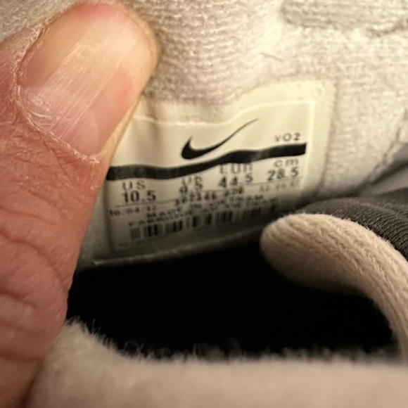 Nike Air Trainer SC High "Vast Grey" 2018 - Rare Authentic White Retro Size 10.5 - Picture 9 of 13